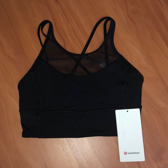 lululemon athletica Other - Lululemon Black Crop Top/Bra